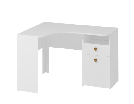 Стол угловой 1160 мм Умка NEW (ручки - дуб) от Династия Kids