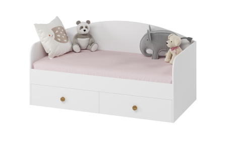 Комплект мебели: кровать-чердак Лайт Лофт + кровать Умка + стеллаж  от Династия Kids