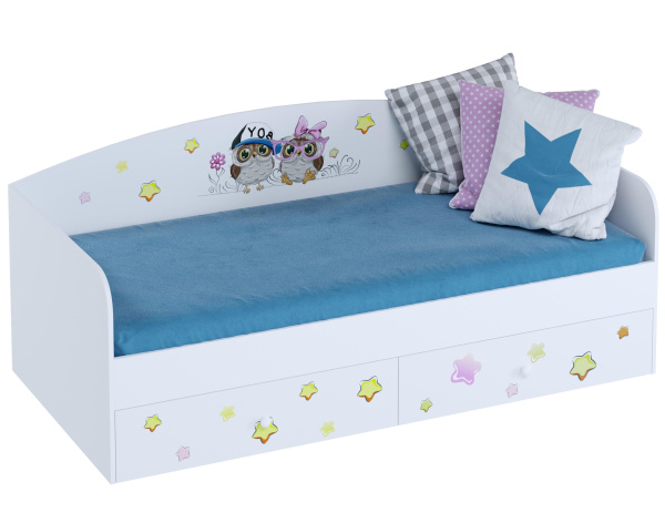 Кровать коллекции Совята NEW 190х90