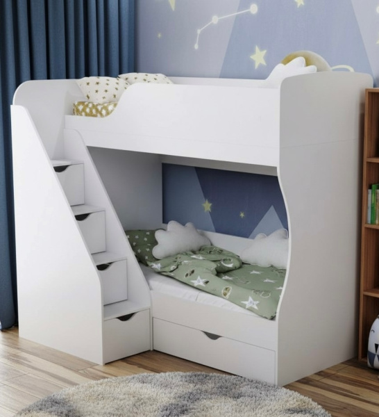 Двухъярусная кровать 90х200 Умка-3 