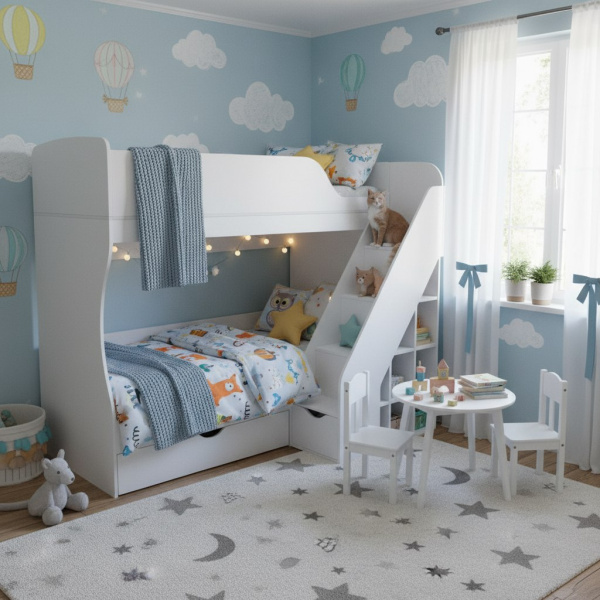 Двухъярусная кровать 180х80 Умка-2  от Династия Kids