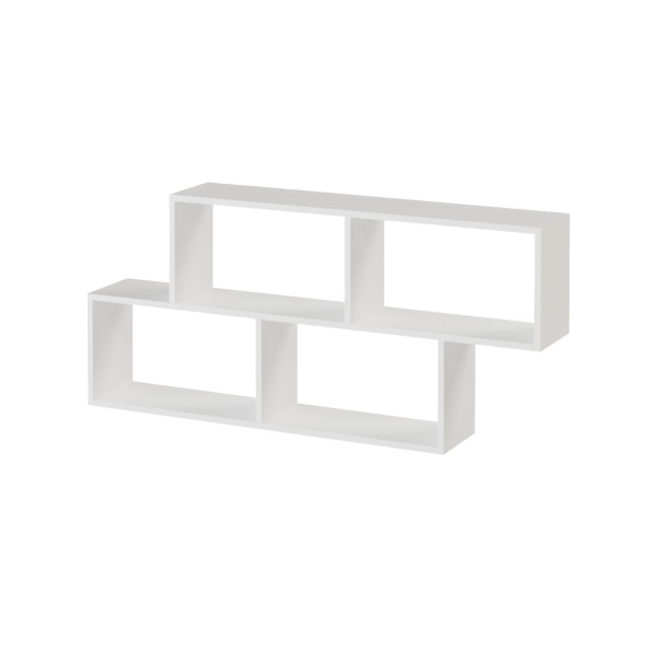 Полка настенная Юниор (цвет белый)