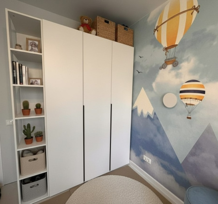 Стеллаж переходной коллекции Брайт  от Династия Kids