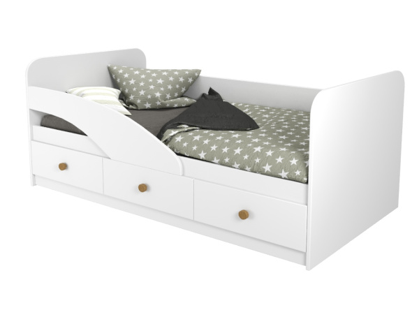 Комплект мебели для детской: кровать Умка-5 + стеллаж + стол + полка