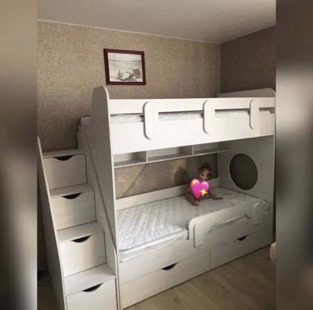 Двухъярусная кровать Фортуна 180х80 от Династия Kids