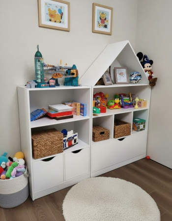 Стеллажи Домик 1 + Домик 3 от Династия Kids