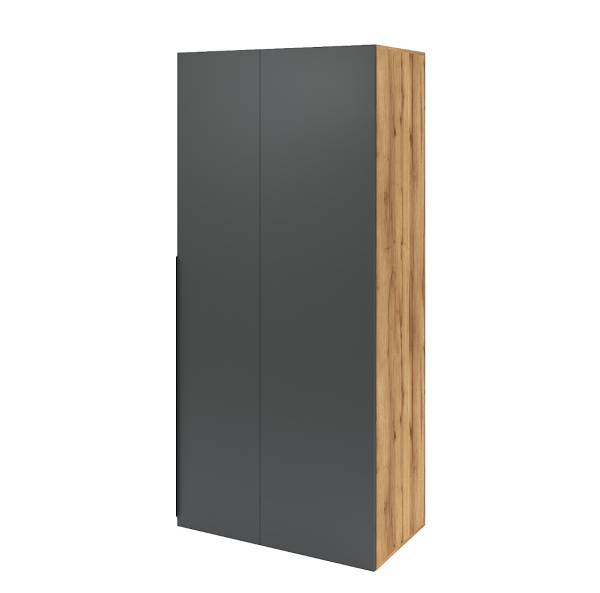 Угловой шкаф + пенал + приставка торцевая коллекции Брайт Графит  от Династия Kids