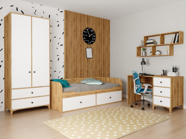 Пенал с ящиками коллекции Альви от Династия Kids